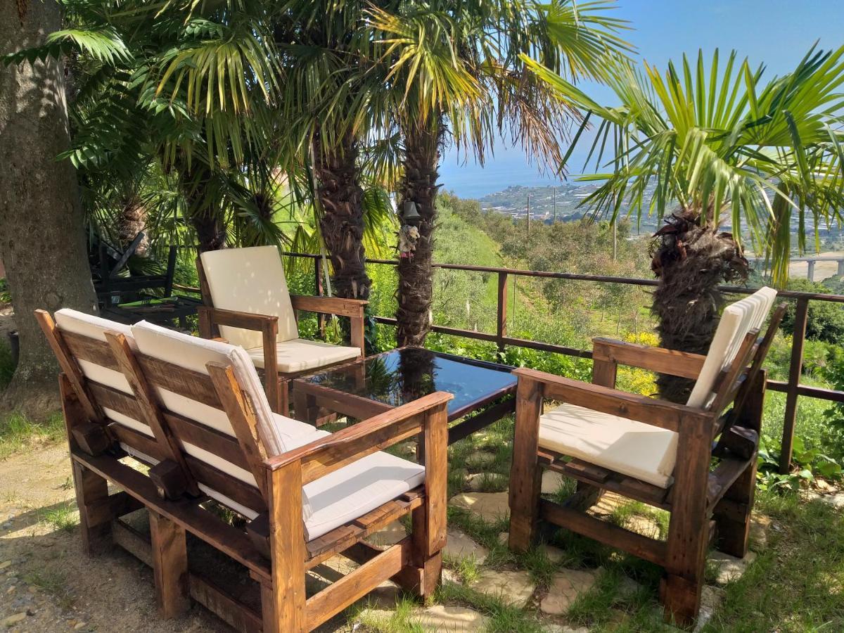 Detached House With Garden And Sea View Sanremo Exterior foto